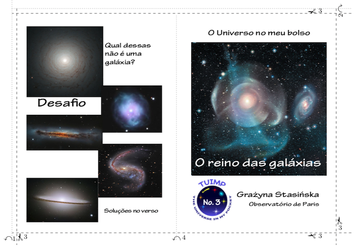 Capa do TUIMP nº 03, O reino das galáxias